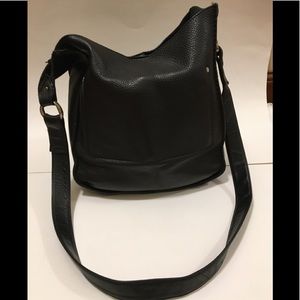 Cole Haan Leather Crossbody Black Bag